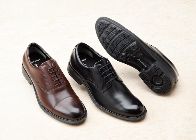 ムーンスター「バランスワークス」シリーズより ペダルグリップ意匠で