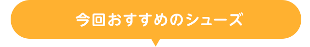 今回おすすめのシューズ