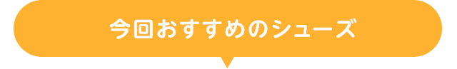 今回おすすめのシューズ