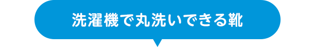 洗濯機で丸洗いできる靴