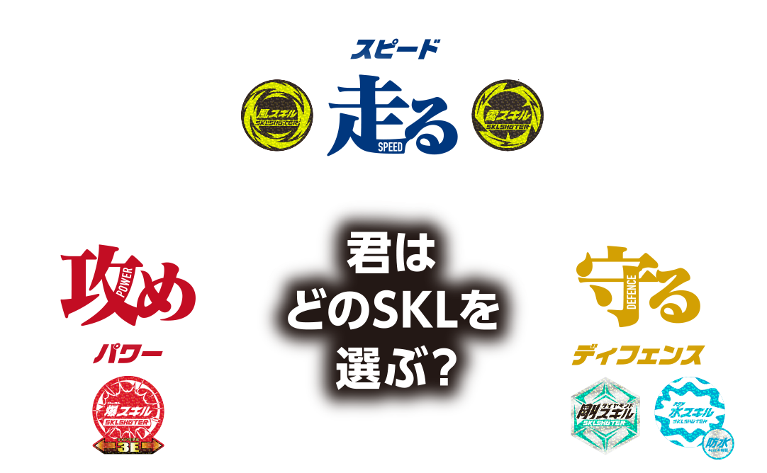 君はどのSKLを選ぶ？