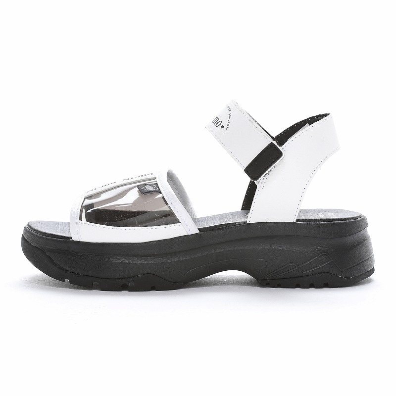 NM J131 CLEAR SANDAL